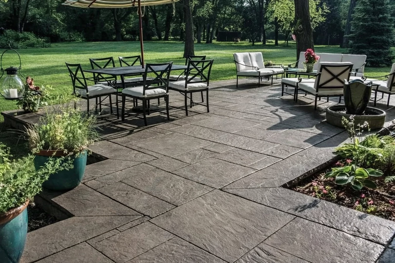 Stamped concrete services in Aliso Viejo, CA